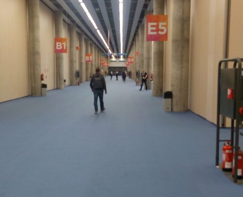 ClouNativeCon Hallway 2019