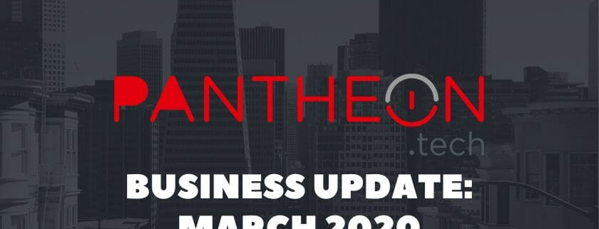 Business Update for March 2020
