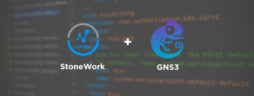 StoneWork + GNS3